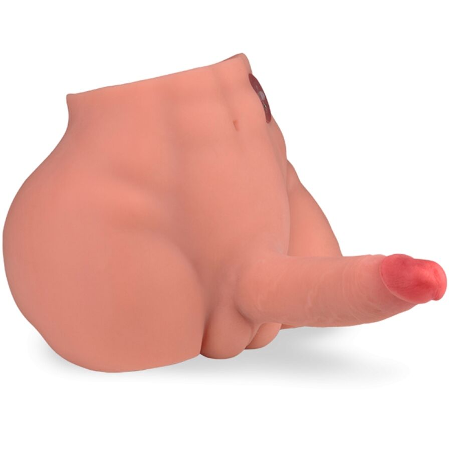 XISE - FREDERICO MASTURBADOR REALISTICO DILDO POSIZIONE FRONTALE CON SPINTA 15 CM - XISE | Lingerie Harness Boutique