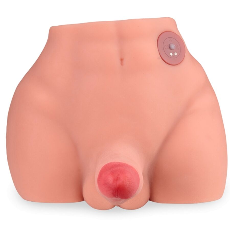 XISE - FREDERICO MASTURBADOR REALISTICO DILDO POSIZIONE FRONTALE CON SPINTA 15 CM - XISE | Lingerie Harness Boutique