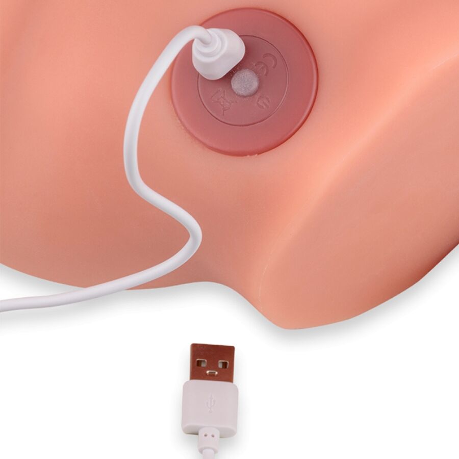 XISE - FREDERICO MASTURBADOR REALISTICO DILDO POSIZIONE FRONTALE CON SPINTA 15 CM - XISE | Lingerie Harness Boutique