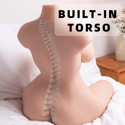 XISE - TORSO REALISTICO FEMMINILE ORDINATO CON SPINTA 71 CM - XISE | Lingerie Harness Boutique