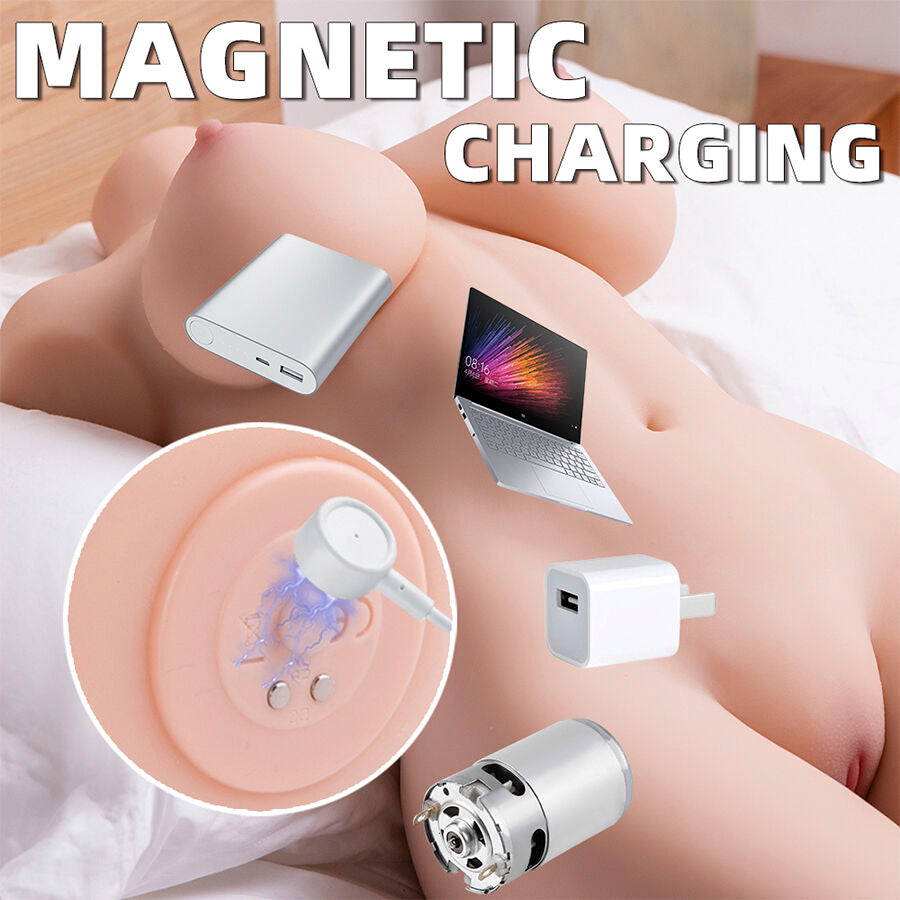 XISE - TORSO REALISTICO FEMMINILE ORDINATO CON SPINTA 71 CM - XISE | Lingerie Harness Boutique