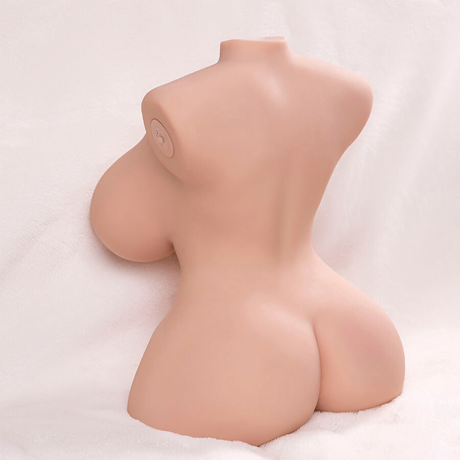 XISE - TORSO REALISTICO PICCOLO E SPINTO CON VIBRAZIONE FEMMINILE 40 CM - XISE | Lingerie Harness Boutique