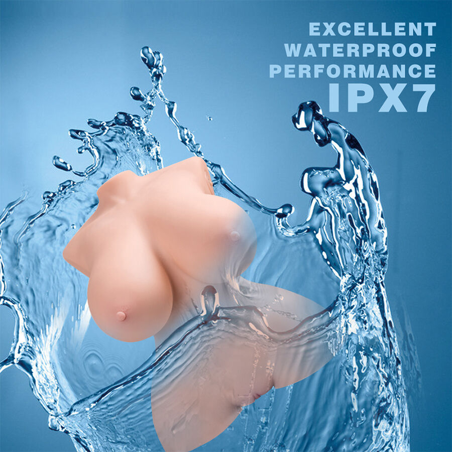 XISE - TORSO REALISTICO PICCOLO E SPINTO CON VIBRAZIONE FEMMINILE 40 CM - XISE | Lingerie Harness Boutique