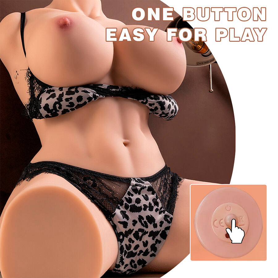 XISE - MURIEL TORSO REALISTICO FEMMINILE CON SPINTA 55 CM - XISE | Lingerie Harness Boutique