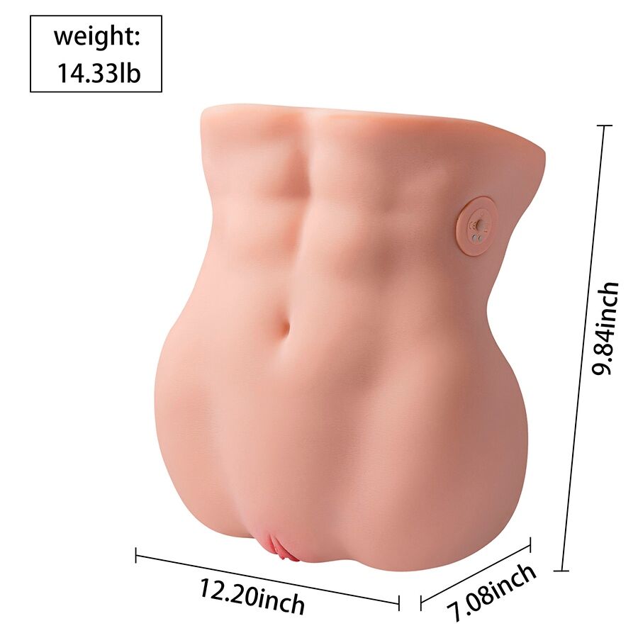 XISE - LYDIA MASTURBATORE VAGINA FEMMINILE CON SPINTA 25 CM - XISE | Lingerie Harness Boutique