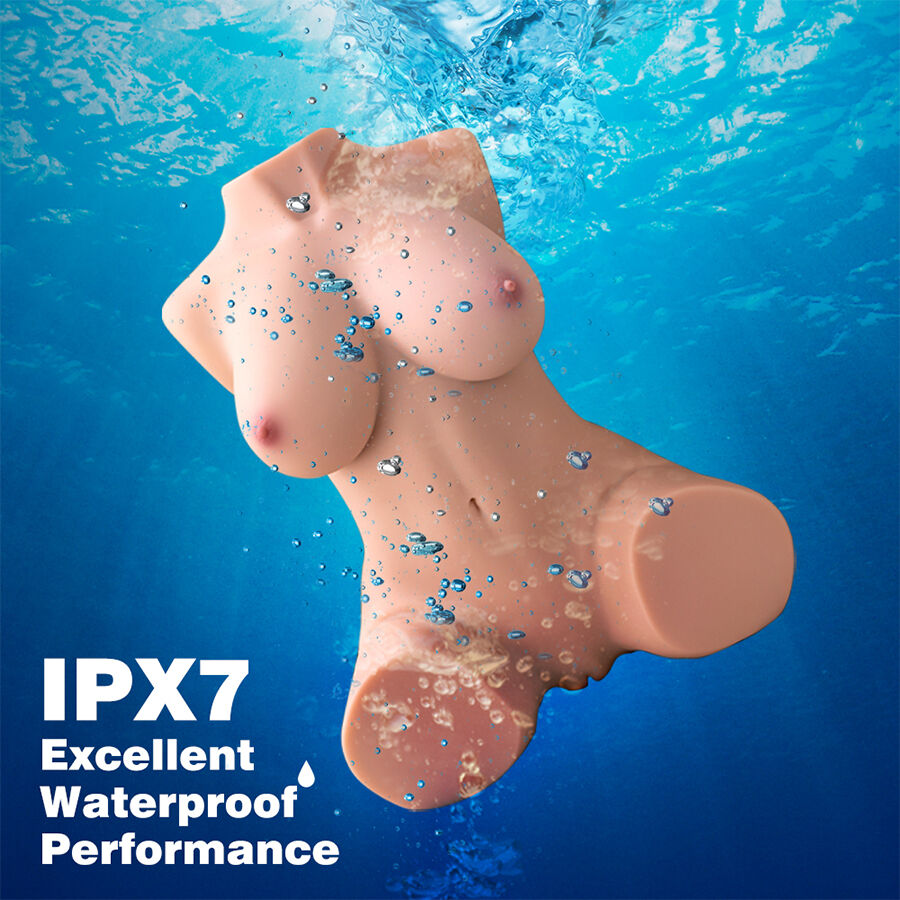 XISE - DANIA TORSO FEMMINILE REALISTICO VIBRANTE 52 CM - XISE | Lingerie Harness Boutique