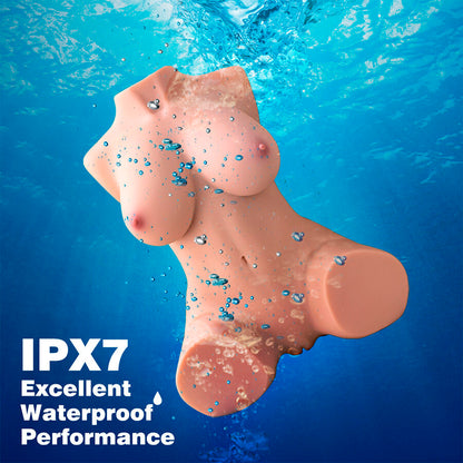 XISE - DANIA TORSO FEMMINILE REALISTICO VIBRANTE 52 CM - XISE | Lingerie Harness Boutique