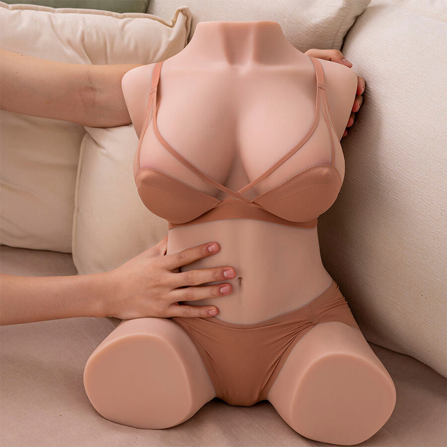 XISE - DANIA TORSO FEMMINILE REALISTICO VIBRANTE 52 CM - XISE | Lingerie Harness Boutique