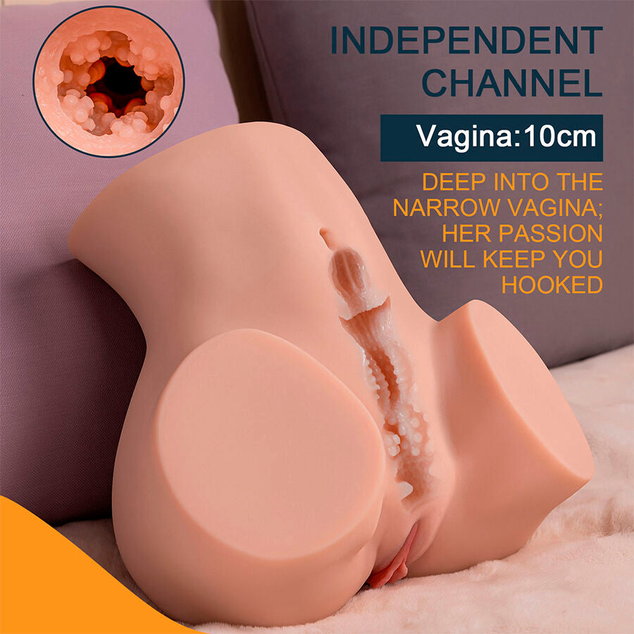 XISE - SYDNI MASTURBATORE VAGINA MULTIPOSIZIONE REALISTICO CON SPINTA - XISE | Lingerie Harness Boutique