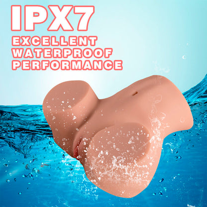 XISE - DANAE THRUSTING REALISTICO MASTURBATORE VAGINA CON VIBRAZIONE MULTI-POSIZIONE - XISE | Lingerie Harness Boutique