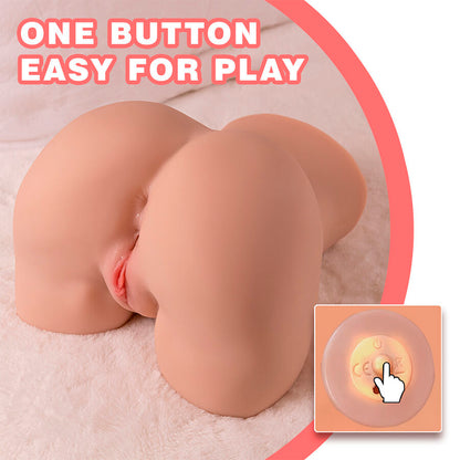 XISE - DANAE THRUSTING REALISTICO MASTURBATORE VAGINA CON VIBRAZIONE MULTI-POSIZIONE - XISE | Lingerie Harness Boutique