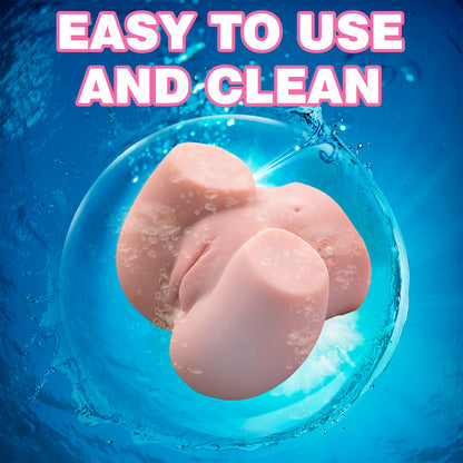 XISE - CONNIE BACK MASTURBATOR VAGINA E ANO REALISTICO MULTIPOSIZIONE CON VIBRAZIONE - XISE | Lingerie Harness Boutique