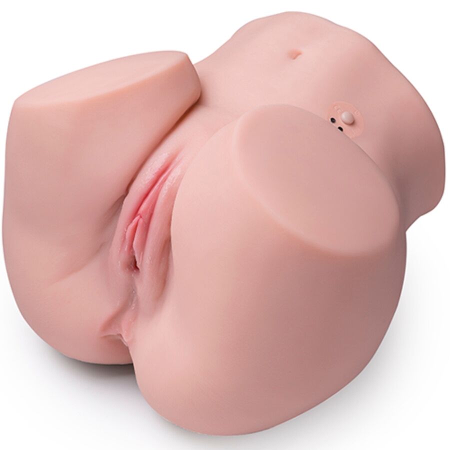 XISE - OLGA VIBRANTE REALISTICO VAGINA E ANO MASTURBATORE MULTIPOSIZIONE - XISE | Lingerie Harness Boutique