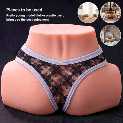 XISE - TRACY MASTURBATORE MULTIPOSIZIONE VAGINA E ANO REALISTICO VIBRANTE - XISE | Lingerie Harness Boutique