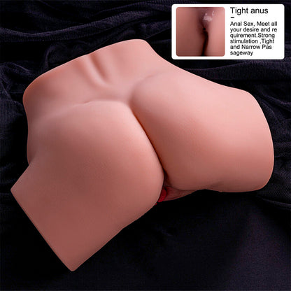 XISE - TRACY MASTURBATORE MULTIPOSIZIONE VAGINA E ANO REALISTICO VIBRANTE - XISE | Lingerie Harness Boutique