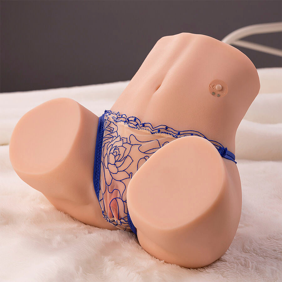 XISE - MAYA SUCKING MASTURBATORE REALISTICO PER VAGINA E ANO CON VIBRAZIONE E ASPIRAZIONE 4,5 KG - XISE | Lingerie Harness Boutique