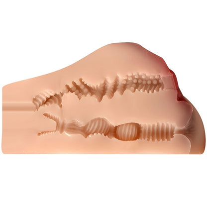 XISE - THULMA REALISTICO VAGINA E ANO MASTURBATORE POSIZIONE FRONTALE - XISE | Lingerie Harness Boutique