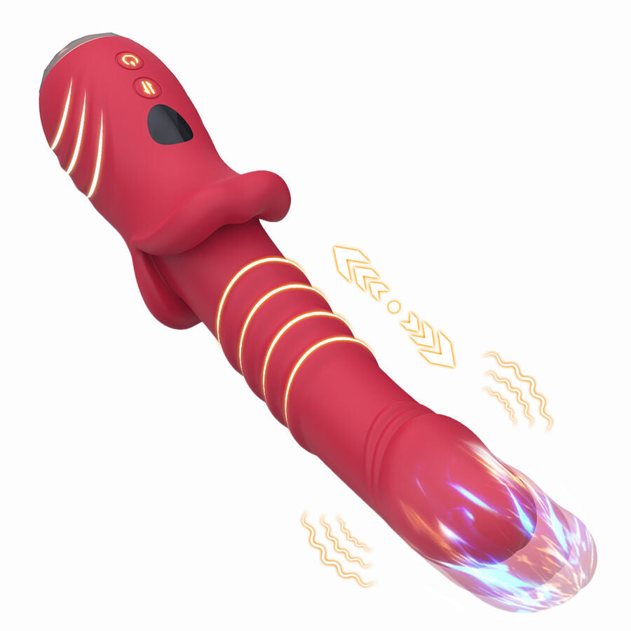 ARMONY - POINT A DILDO VIBRATORE STIMOLANTE ROSSO - ARMONY VIBRATORS | Lingerie Harness Boutique