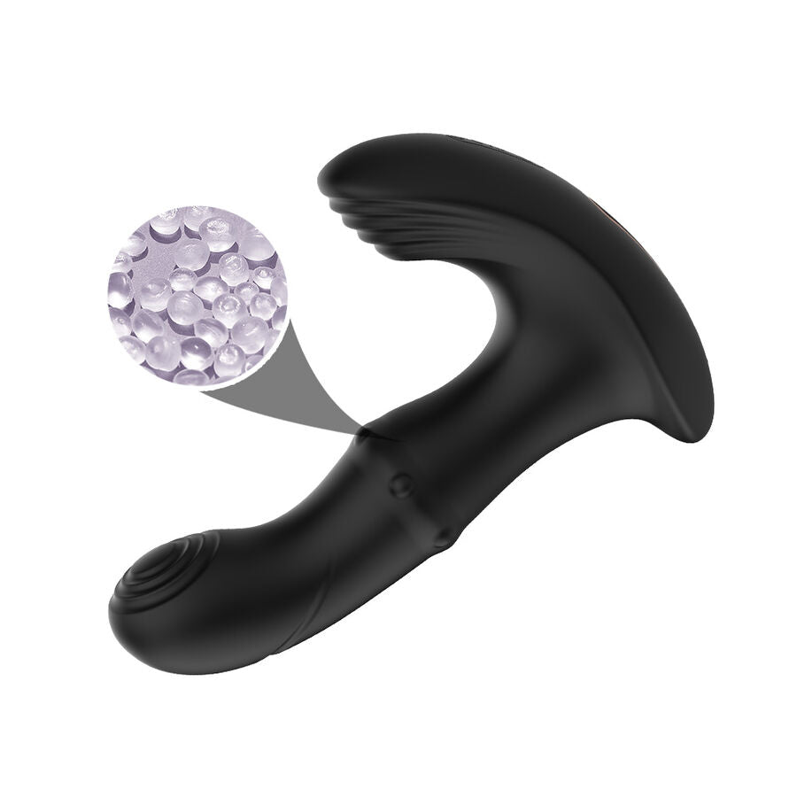 ARMONY - VIBRATORE ANALE PROSTATICO TELECOMANDO NERO - ARMONY ANAL | Lingerie Harness Boutique