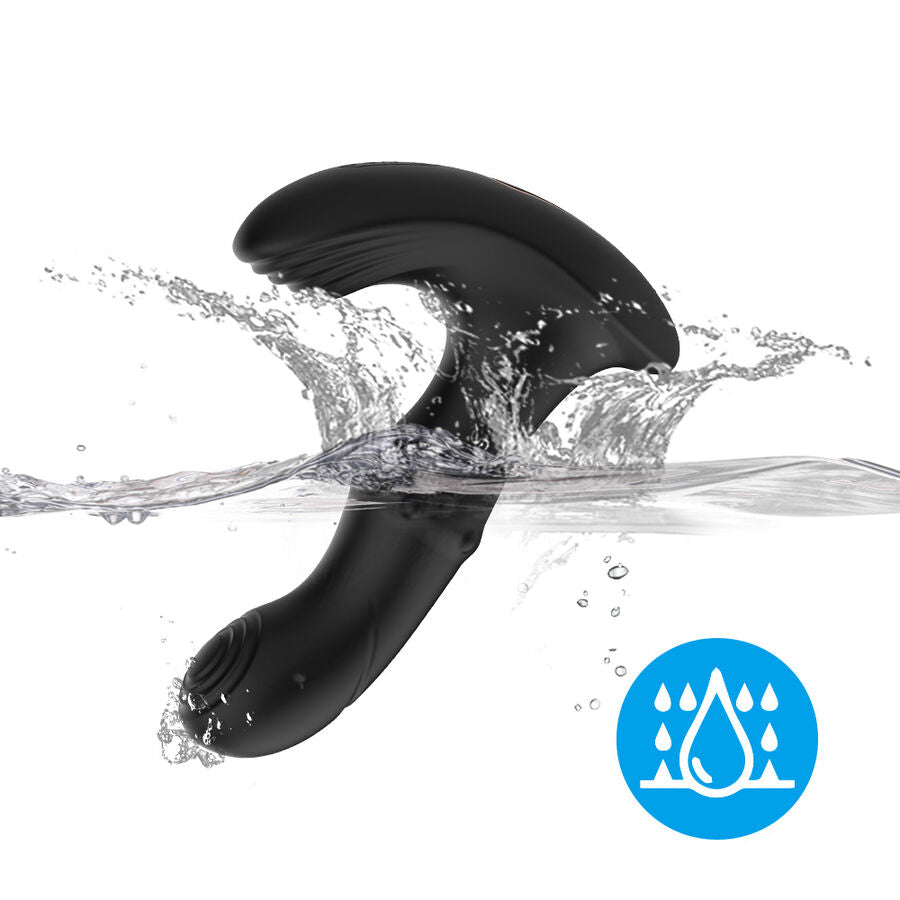 ARMONY - VIBRATORE ANALE PROSTATICO TELECOMANDO NERO - ARMONY ANAL | Lingerie Harness Boutique