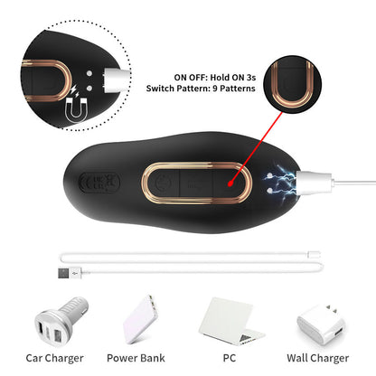 ARMONY - VIBRATORE ANALE PROSTATICO TELECOMANDO NERO - ARMONY ANAL | Lingerie Harness Boutique