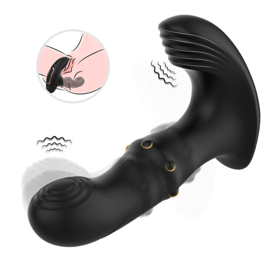 ARMONY - VIBRATORE ANALE PROSTATICO TELECOMANDO NERO - ARMONY ANAL | Lingerie Harness Boutique