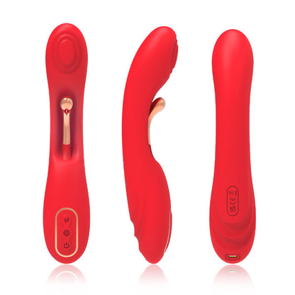 ARMONY - VIBRATORE CON LINGUA OSCILLANTE ROSSO - ARMONY VIBRATORS | Lingerie Harness Boutique