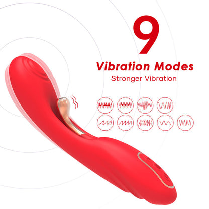 ARMONY - VIBRATORE CON LINGUA OSCILLANTE ROSSO - ARMONY VIBRATORS | Lingerie Harness Boutique