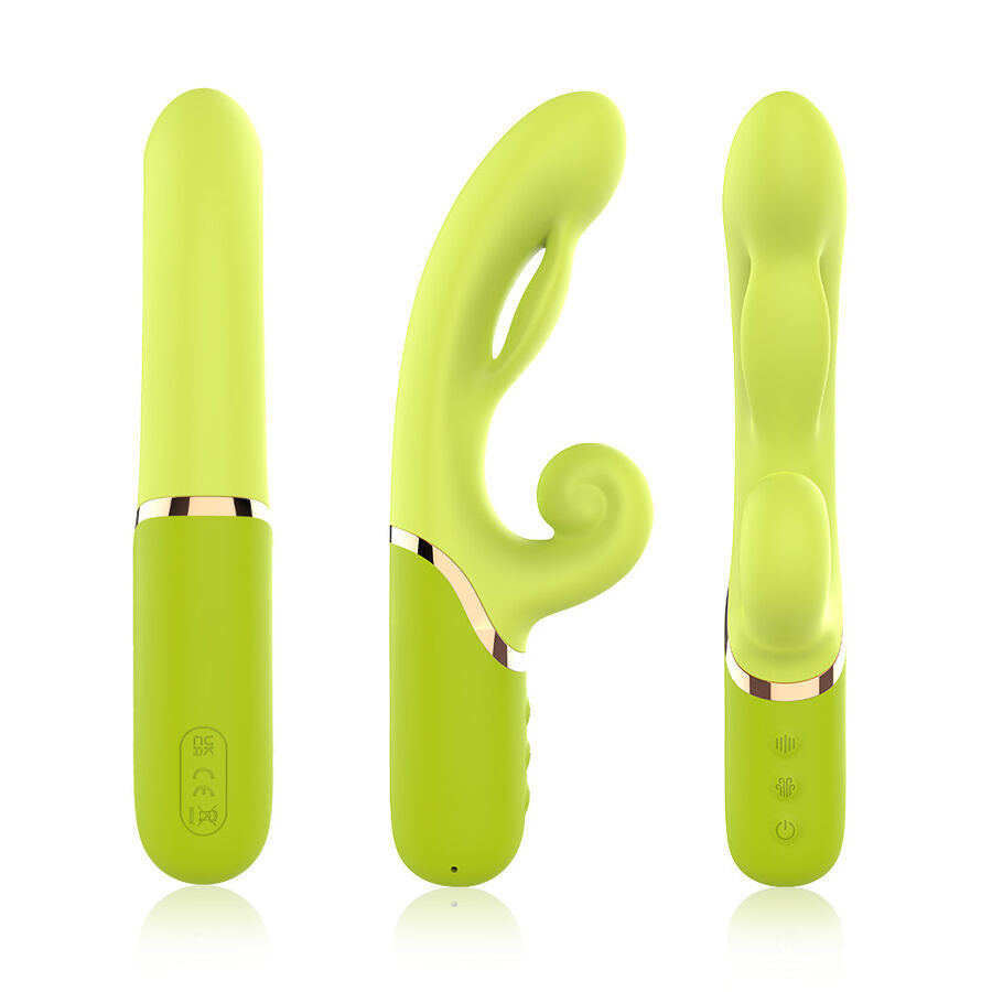 ARMONY - GONFIATORE PUNTO A PER STIMOLATORE VIBRATORE VERDE - ARMONY VIBRATORS | Lingerie Harness Boutique