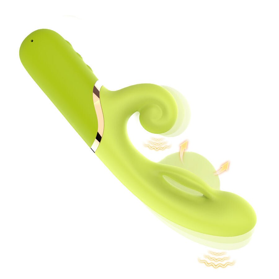 ARMONY - GONFIATORE PUNTO A PER STIMOLATORE VIBRATORE VERDE - ARMONY VIBRATORS | Lingerie Harness Boutique
