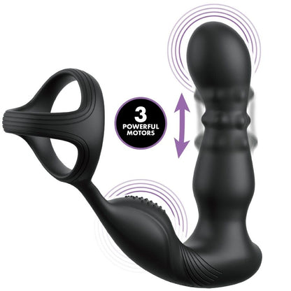 COLLEZIONE ANAL FANTASY ELITE - ANELLO ANALE VIBRANTE E MASSAGGIATORE CON TELECOMANDO - ANAL FANTASY ELITE COLLECTION | Lingerie Harness Boutique