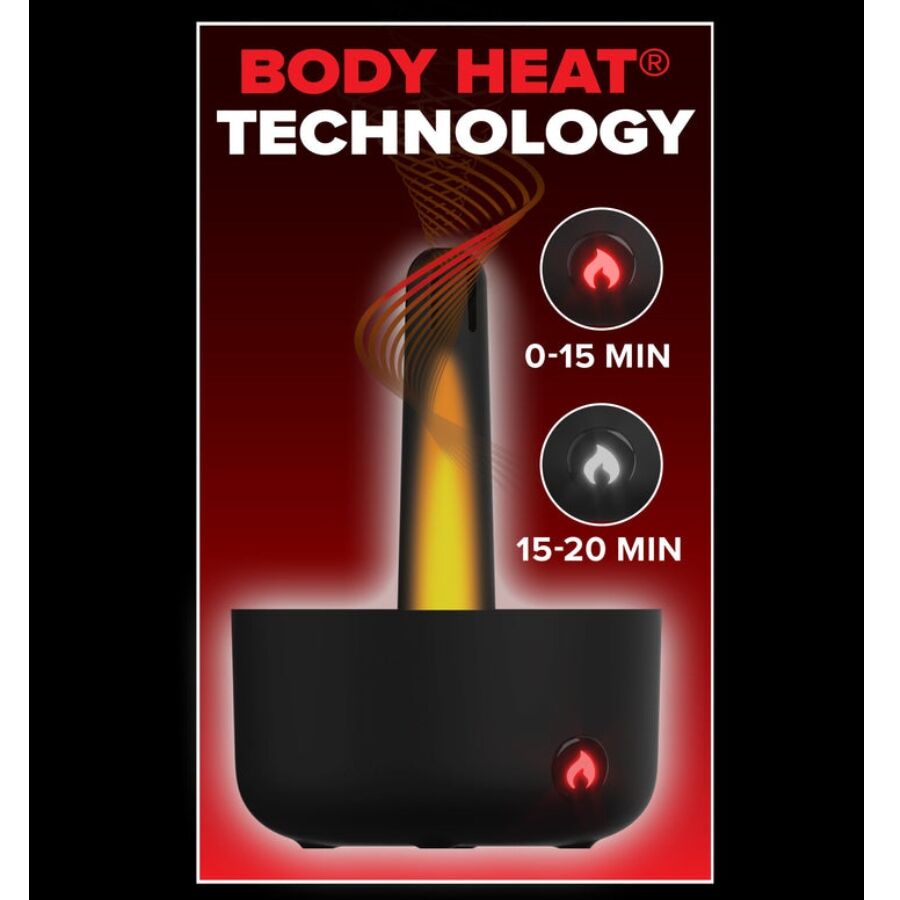 PDX ELITE - MASTURBATORE AUTOMATICO MILK ME HOTTER CON VIBRAZIONE A SPINTA E EFFETTO CALORE - PDX ELITE | Lingerie Harness Boutique