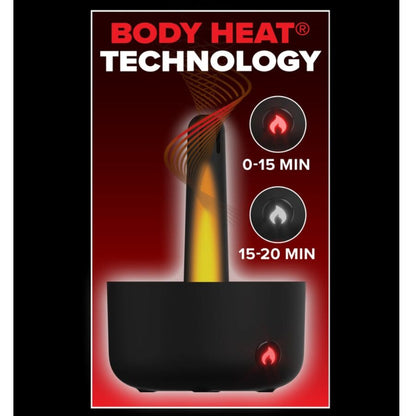 PDX ELITE - MASTURBATORE AUTOMATICO MILK ME HOTTER CON VIBRAZIONE A SPINTA E EFFETTO CALORE - PDX ELITE | Lingerie Harness Boutique