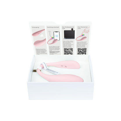 KIIROO - SPOT KISS ME VIBRATORE A FORMA DI U ROSA - KIIROO | Lingerie Harness Boutique