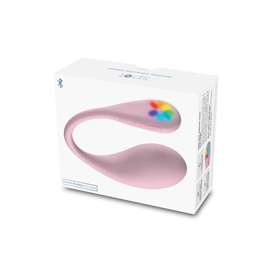 KIIROO - SPOT KISS ME VIBRATORE A FORMA DI U ROSA - KIIROO | Lingerie Harness Boutique