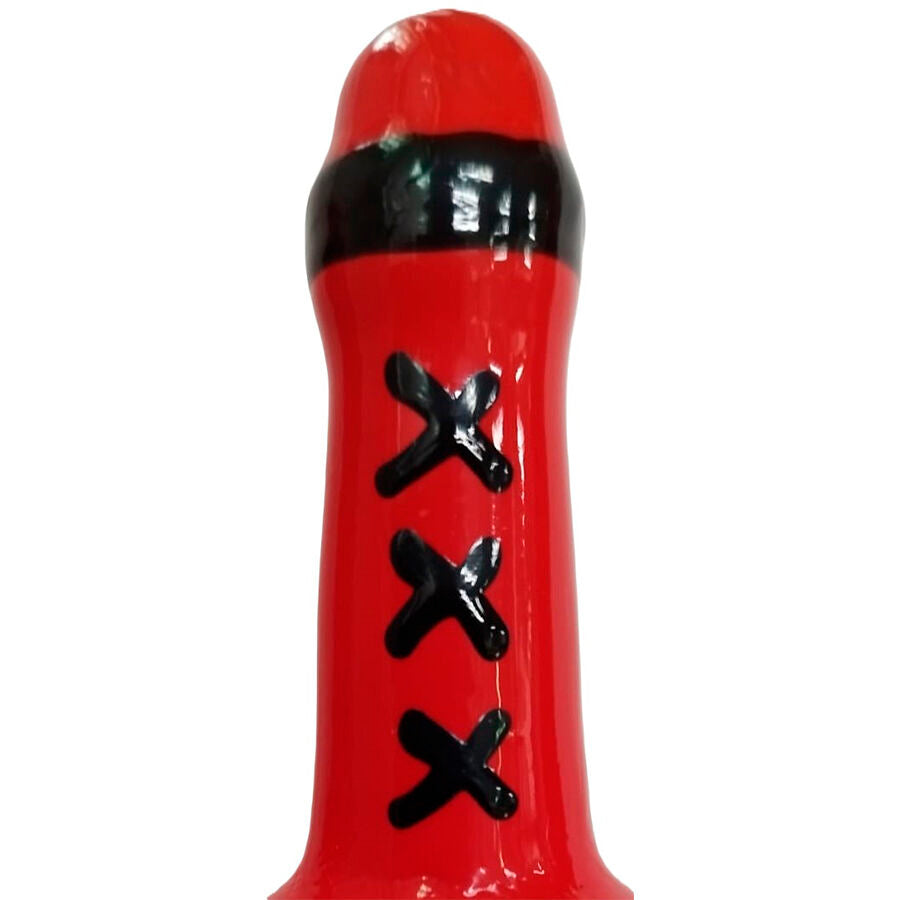 CONDOMERIE - PRESERVATIVI NOVITÀ DIPINTI A MANO AMSTERDAM ROSSO - CONDOMERIE | Lingerie Harness Boutique