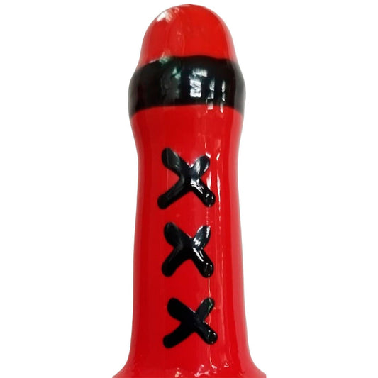 CONDOMERIE - PRESERVATIVI NOVITÀ DIPINTI A MANO AMSTERDAM ROSSO - CONDOMERIE | Lingerie Harness Boutique