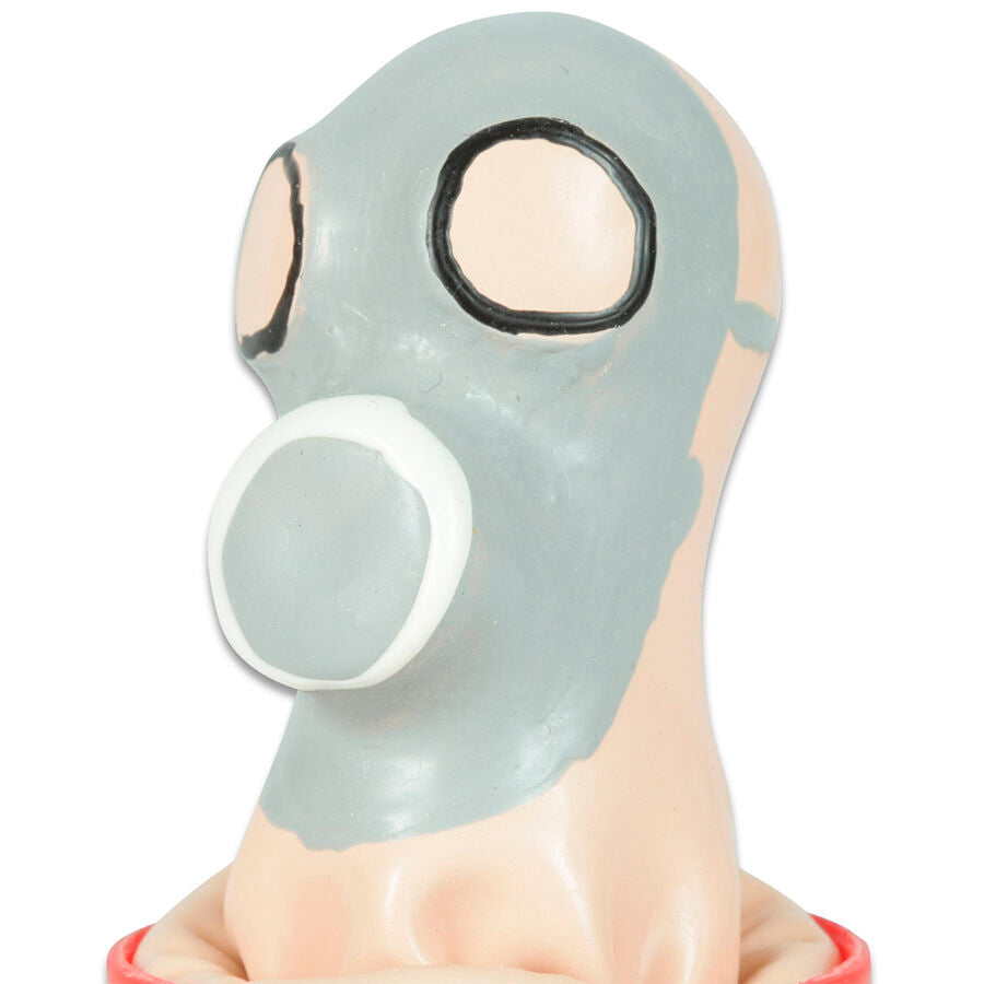 CONDOMERIE - PRESERVATIVI NOVITÀ DIPINTI A MANO MASCHERA ANTIGAS - CONDOMERIE | Lingerie Harness Boutique