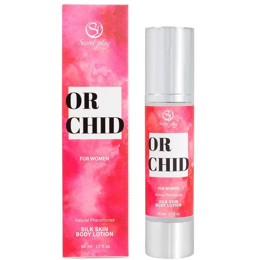 SECRETPLAY - ORCHID SILK LOZIONE PER LA PELLE PER DONNA 50 ML - SECRETPLAY COSMETIC | Lingerie Harness Boutique