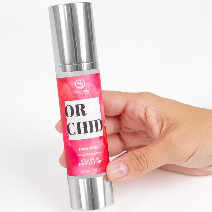 SECRETPLAY - ORCHID SILK LOZIONE PER LA PELLE PER DONNA 50 ML - SECRETPLAY COSMETIC | Lingerie Harness Boutique