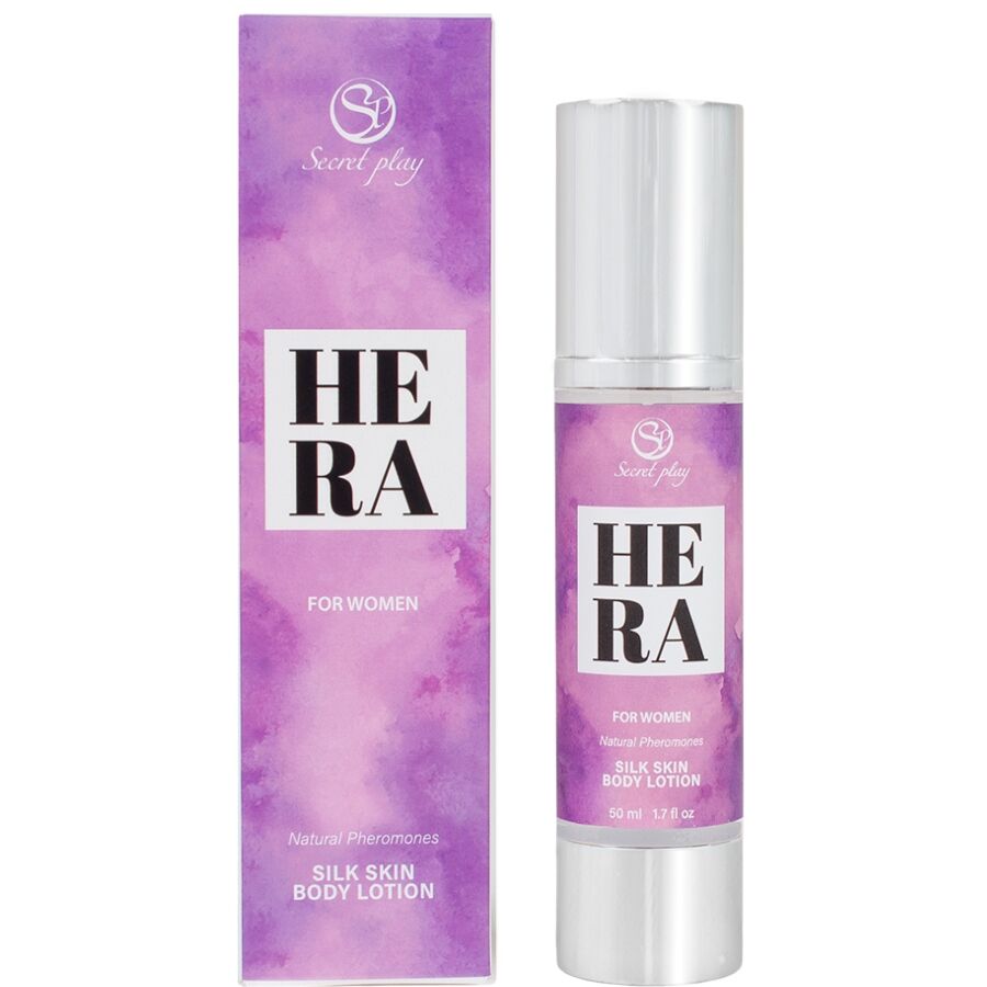 SECRETPLAY - HERA SILK SKIN LOTION PER DONNA 50 ML - SECRETPLAY COSMETIC | Lingerie Harness Boutique