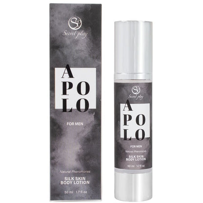 SECRETPLAY - APOLO SILK LOZIONE PER LA PELLE PER UOMO 50 ML - SECRETPLAY COSMETIC | Lingerie Harness Boutique