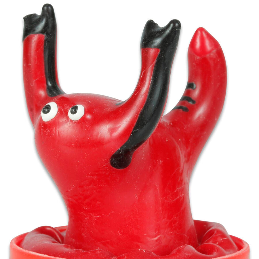 CONDOMERIE - PRESERVATIVI NOVITÀ DIPINTI A MANO SCORPIONE ROSSO - CONDOMERIE | Lingerie Harness Boutique