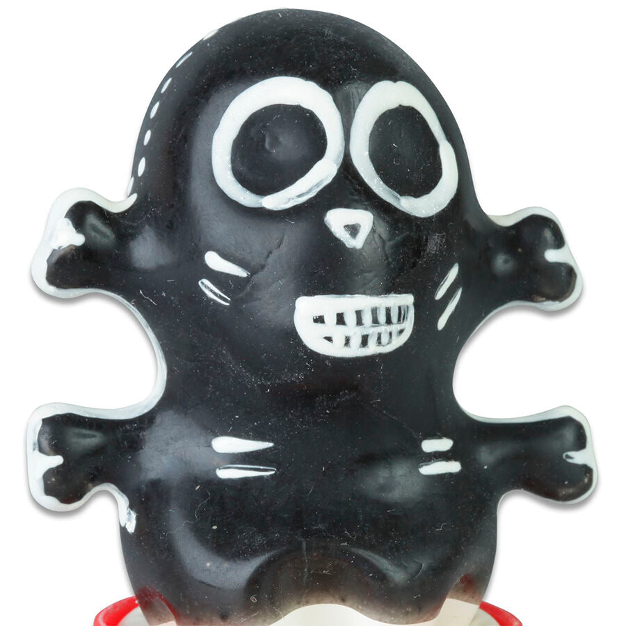 CONDOMERIE - PRESERVATIVI NOVITÀ DIPINTI A MANO TESCHIO MODELLO NERO 1 - CONDOMERIE | Lingerie Harness Boutique