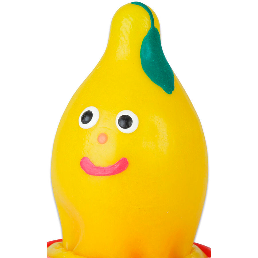 CONDOMERIE - PRESERVATIVI NOVITÀ DIPINTI A MANO LIMONE - CONDOMERIE | Lingerie Harness Boutique