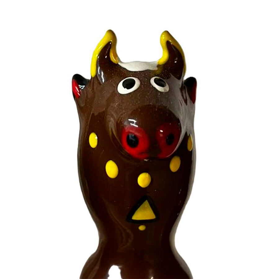CONDOMERIE - PRESERVATIVI NOVITÀ DIPINTI A MANO BULL BLACK MODELLO 2 - CONDOMERIE | Lingerie Harness Boutique