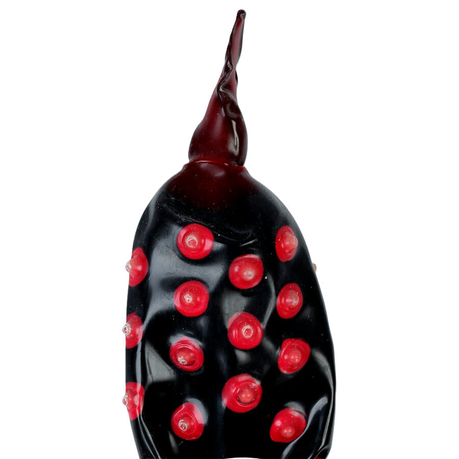 CONDOMERIE - PRESERVATIVI NOVITÀ DIPINTI A MANO BLACK FAKIR XL - CONDOMERIE | Lingerie Harness Boutique
