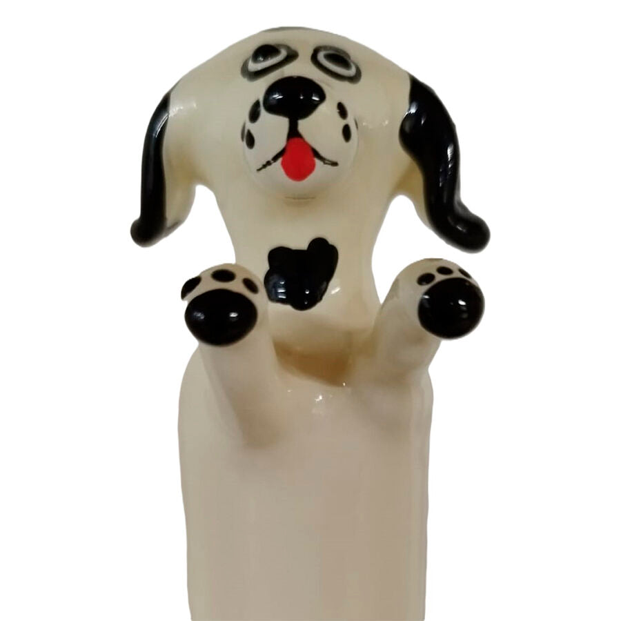 CONDOMERIE - PRESERVATIVI NOVITÀ DIPINTI A MANO HAPPY WHITE DOG XL - CONDOMERIE | Lingerie Harness Boutique