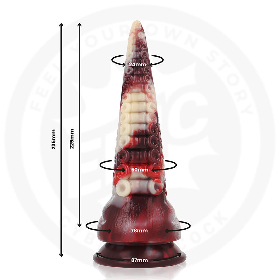 EPIC - DILDO DRAXIS OMBRA ABISMALE - EPIC | Lingerie Harness Boutique