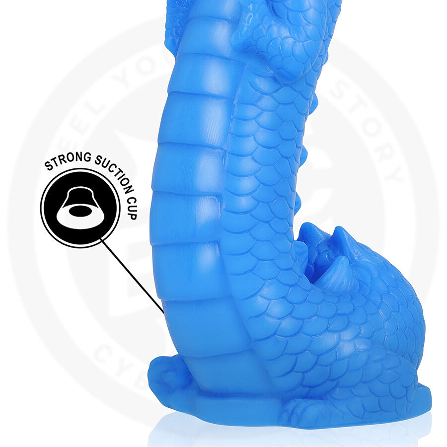 EPIC - DILDO NAGA DRAGO CELESTE - EPIC | Lingerie Harness Boutique